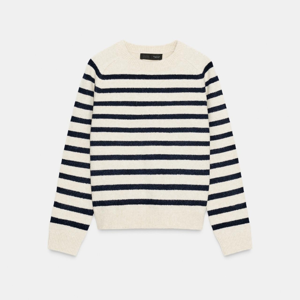 Zara Striped Knit Sweater